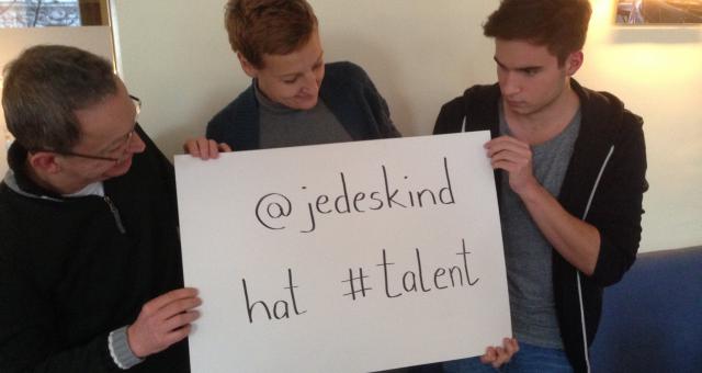 Foto: Auftakt der Talentekampagne
